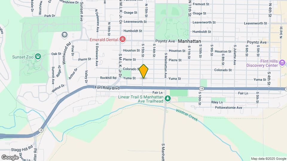 1431 Yuma St Map and Location Details