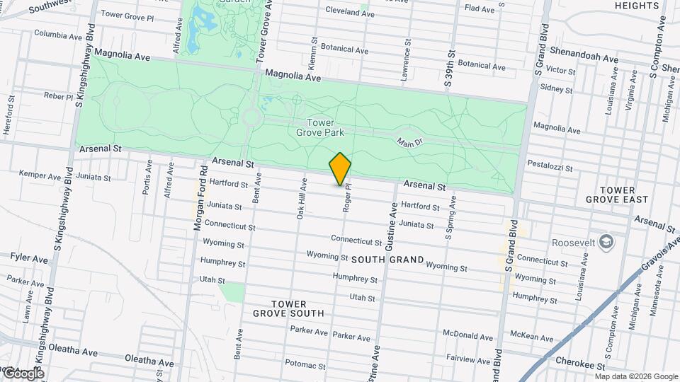 4011 Hartford St, Unit 2F Map and Location Details