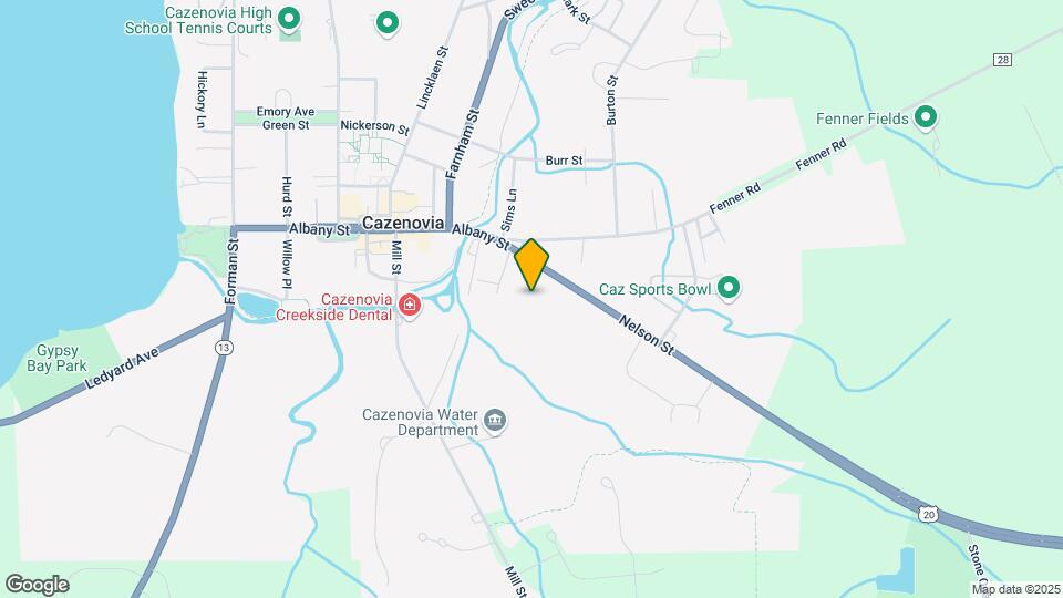 Cazenovia Village Apartments Map and Location Details