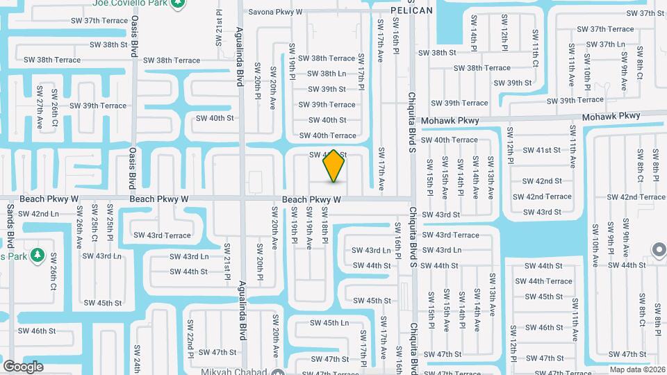 1814 SW 42nd St Map and Location Details