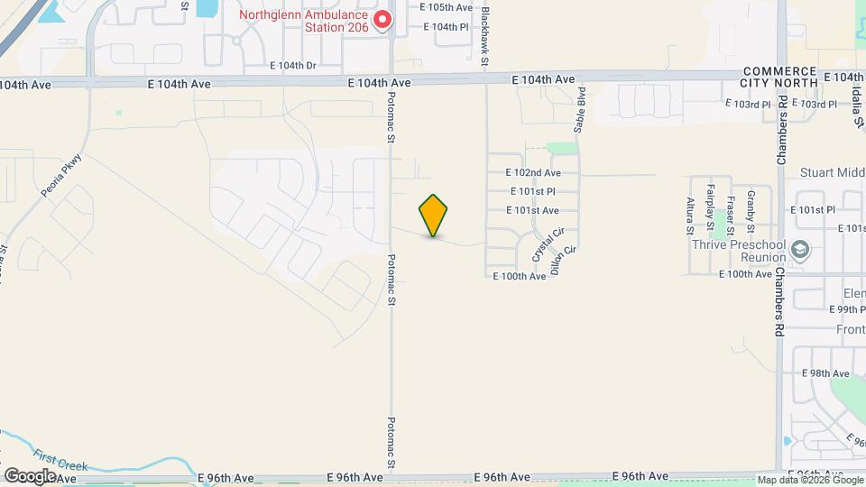 10044 Abilene St Mapa y Detalles de la Ubicación