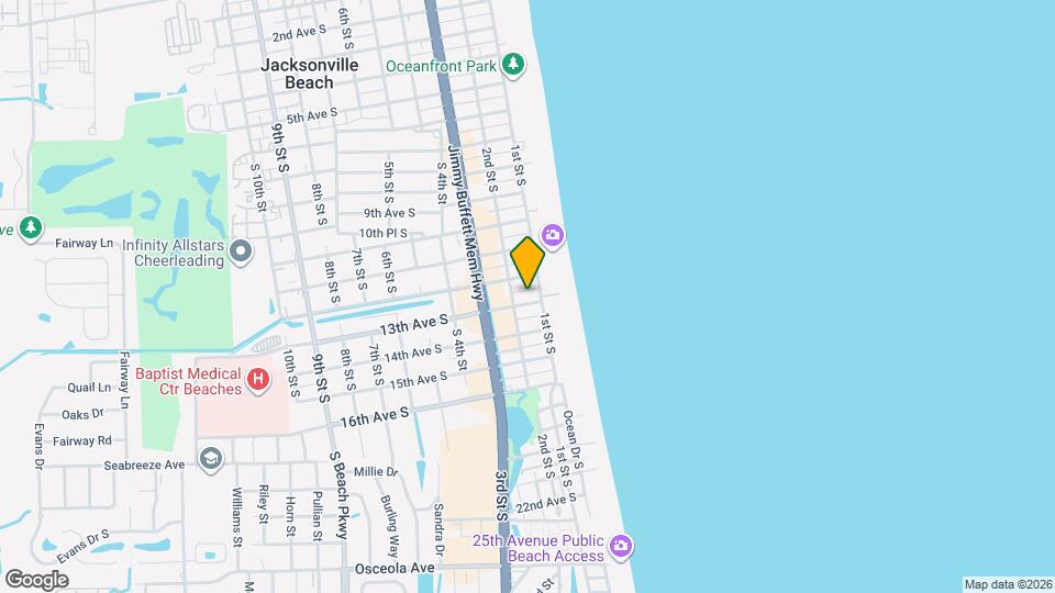 121 13th Avenue South Unit C Map and Location Details
