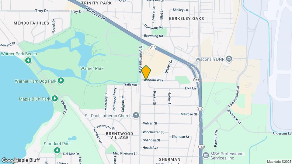 1701 Elka Ln Map and Location Details