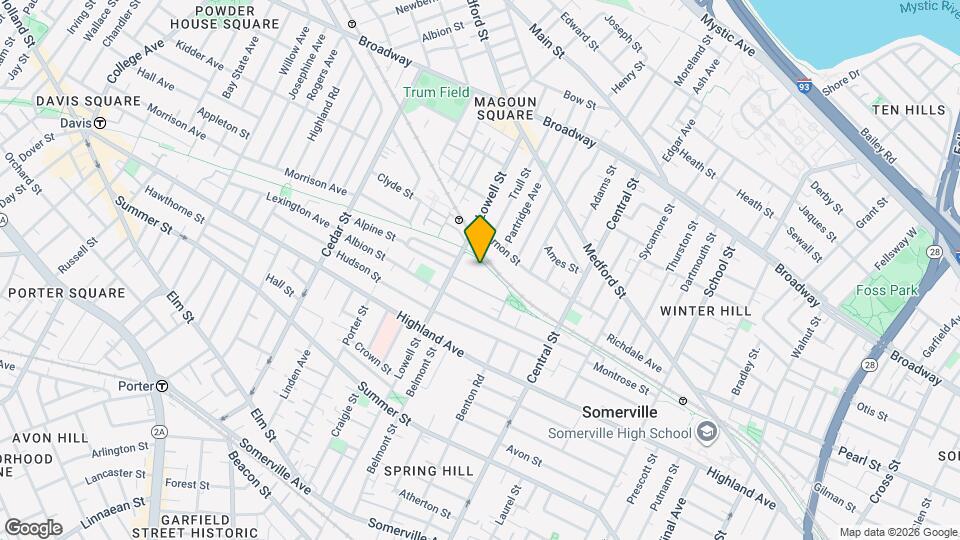 259 Lowell St Mapa y Detalles de la Ubicación