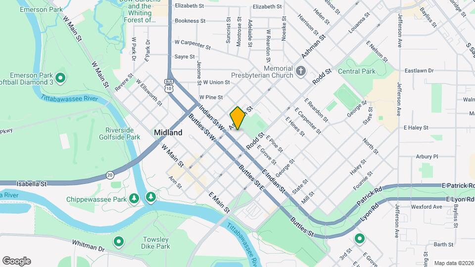 509 McDonald St Map and Location Details