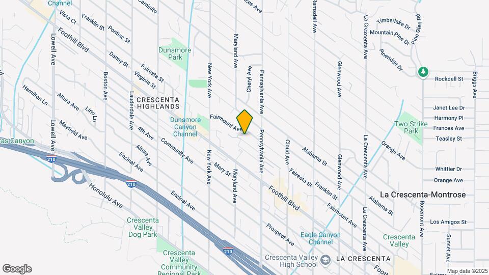 3245 Fairesta St Map and Location Details