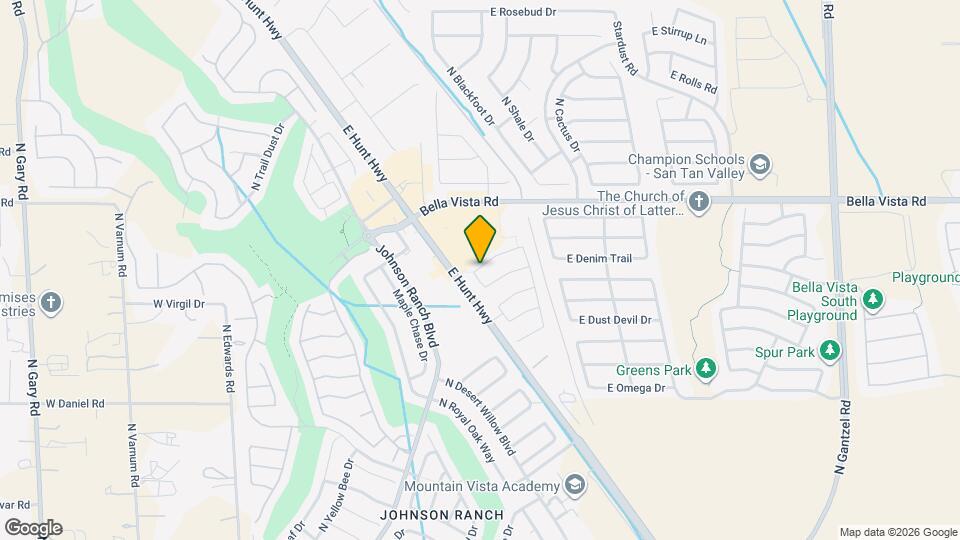 757 E Cowboy Cove Trail Mapa y Detalles de la Ubicación