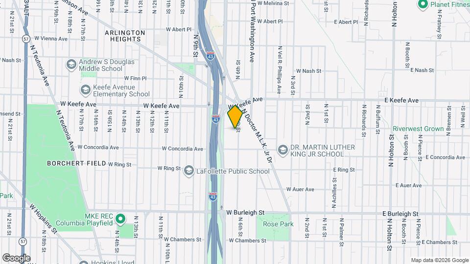 3351 N 6th St Map and Location Details
