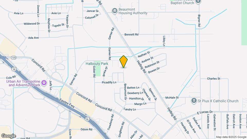 8615 Beaumont Dr Map and Location Details