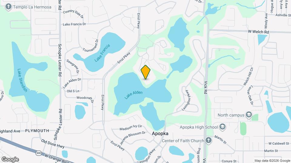 1106 Villa Ln Map and Location Details