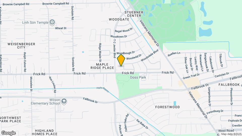 2606 Lemonwood Ln Map and Location Details