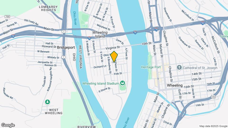 315 S Penn St, Unit 315 Map and Location Details