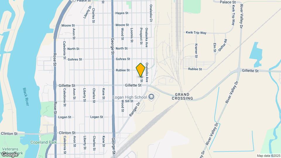 1639 Prospect St Map and Location Details