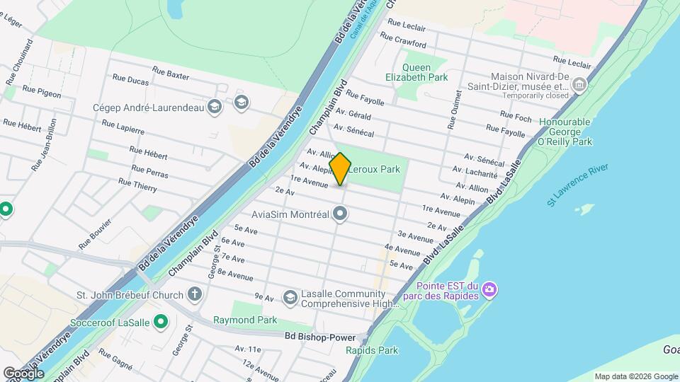 7565 Centrale Rue Map and Location Details