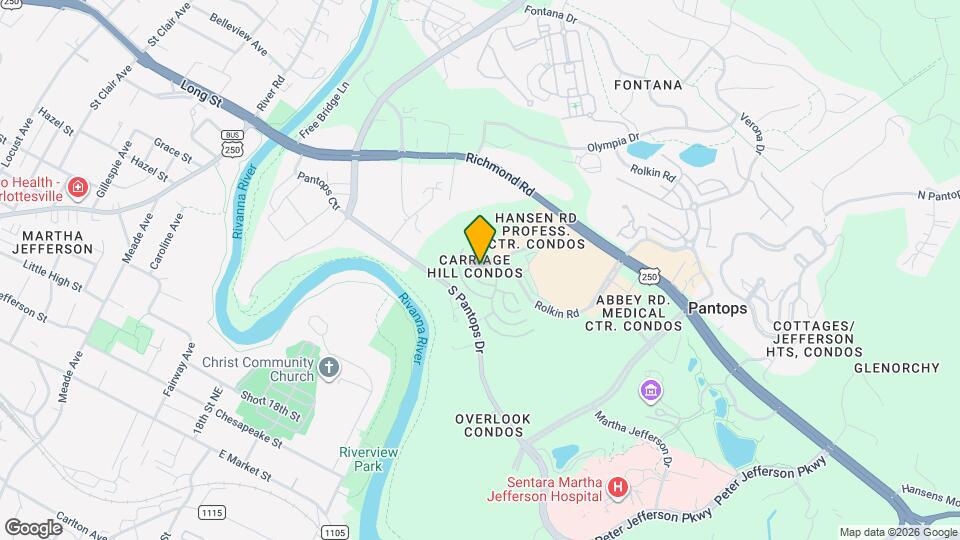 Carriage Hills Apt Map and Location Details