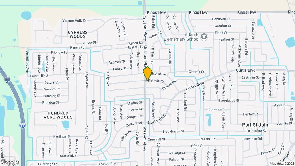 7045 Grissom Pkwy Map and Location Details