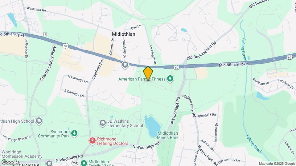 13327 Coalfield Station Ln Map and Location Details