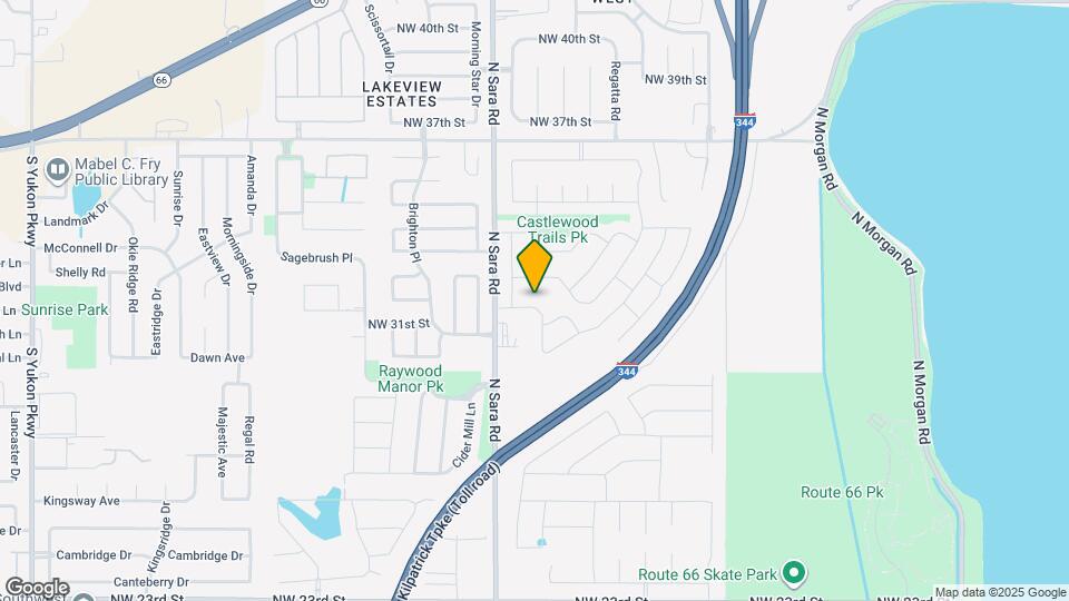 10516 NW 32nd St Map and Location Details