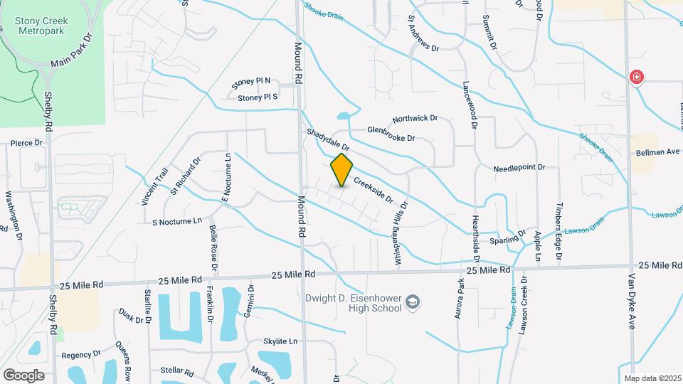 6191 WINDEMERE LN Map and Location Details