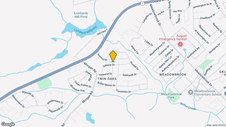2923 Celeste Dr Map and Location Details
