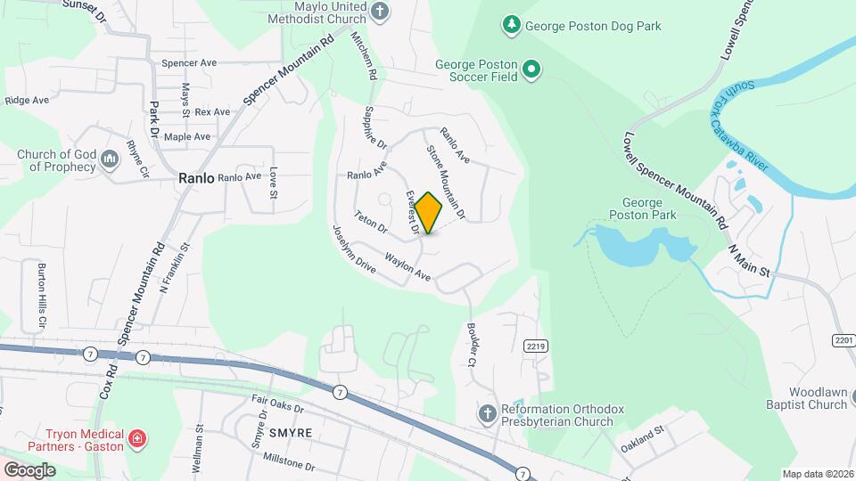 4116 Everest Dr Map and Location Details