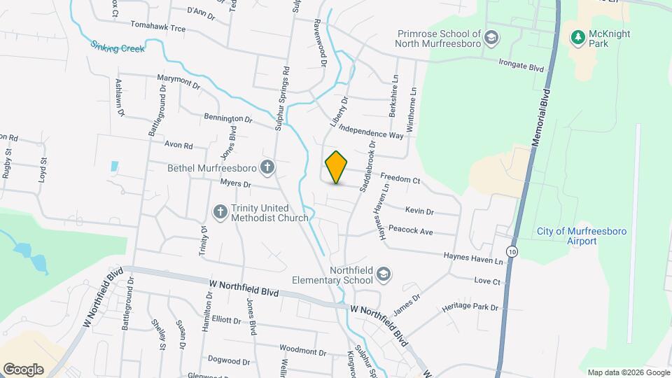 605 Federal Ct Map and Location Details