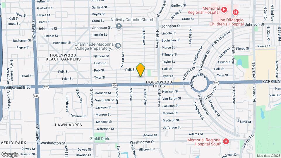 4820 Tyler St Mapa y Detalles de la Ubicación
