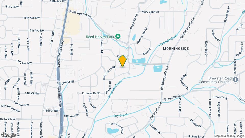 1717 Bobolink Ln NE Map and Location Details