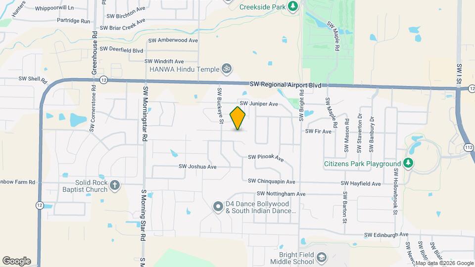 2415 SW Arbor Rd Map and Location Details