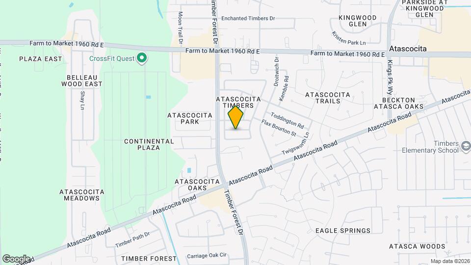 5418 Timber Quail Dr Map and Location Details