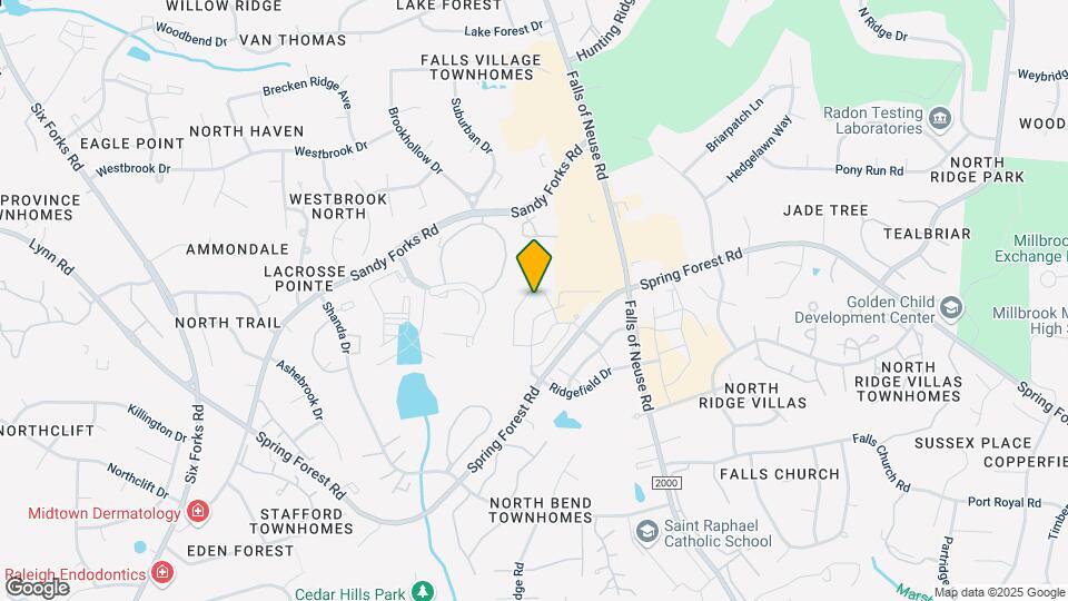 700 Spring Falls Dr, Unit B-111.7828 Map and Location Details