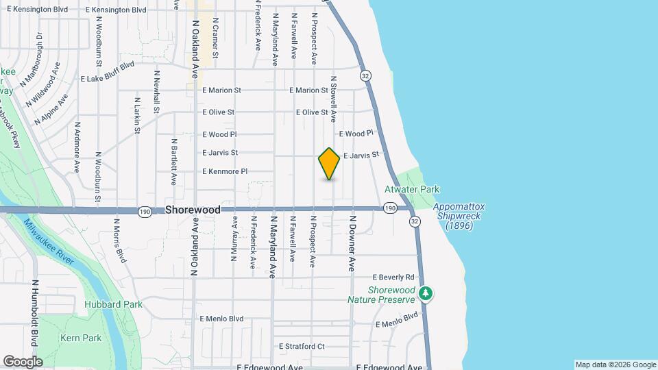 4035 N Stowell Ave Map and Location Details