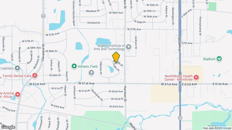 5955 Tyler Pl Map and Location Details