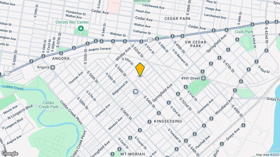 1101 S Peach St Map and Location Details