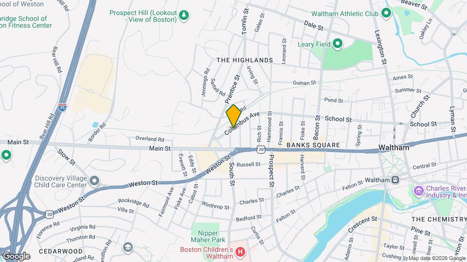 33 Palmer St, Unit L Mapa y Detalles de la Ubicación