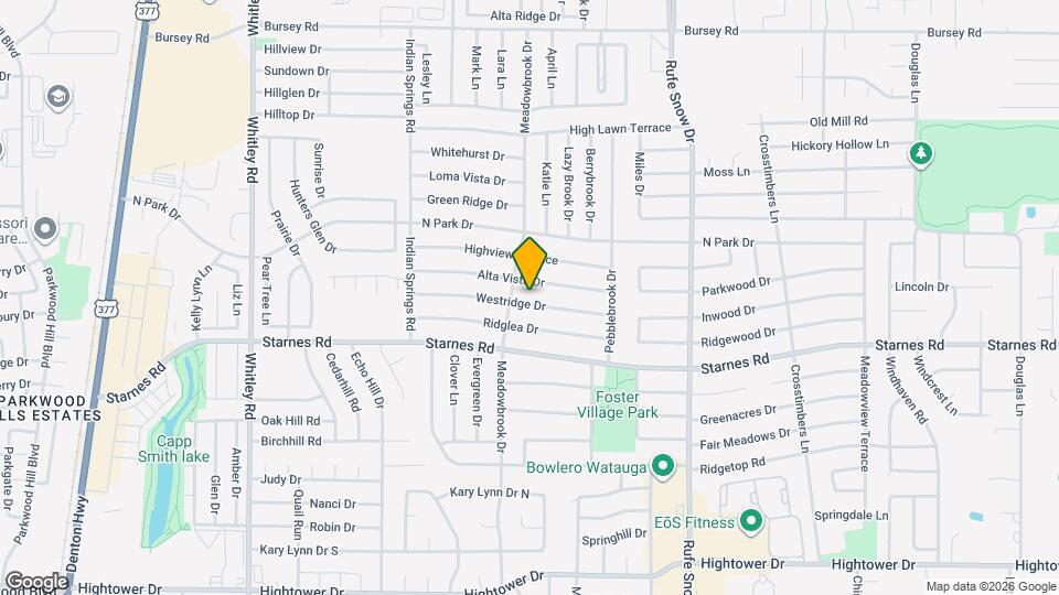 6513 Westridge Dr Map and Location Details