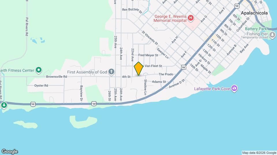 272 The Prado Map and Location Details