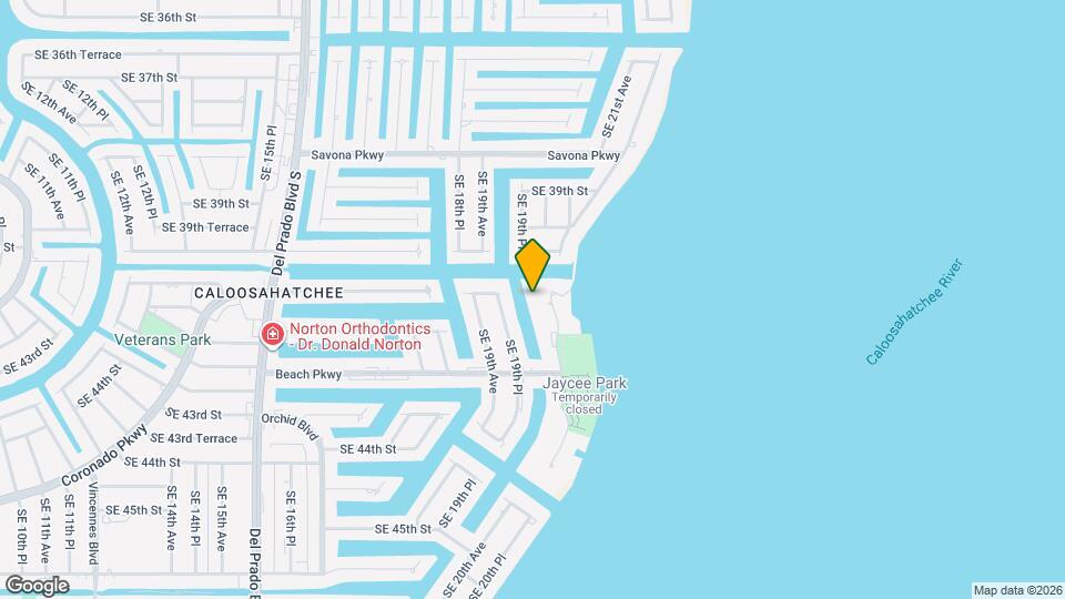 4010 SE 20th Pl Map and Location Details