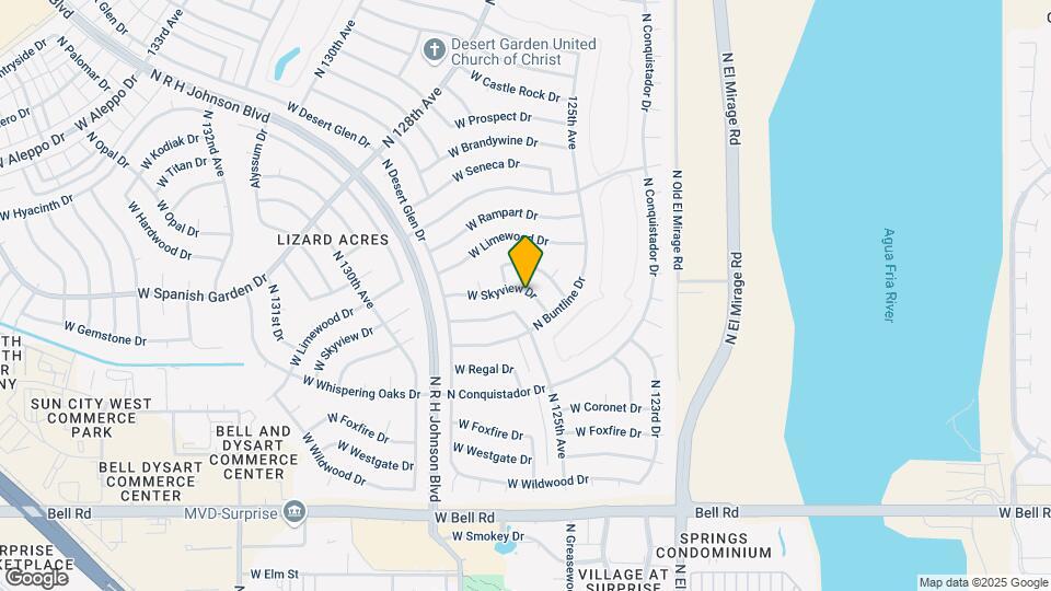 12535 W Skyview Dr Map and Location Details