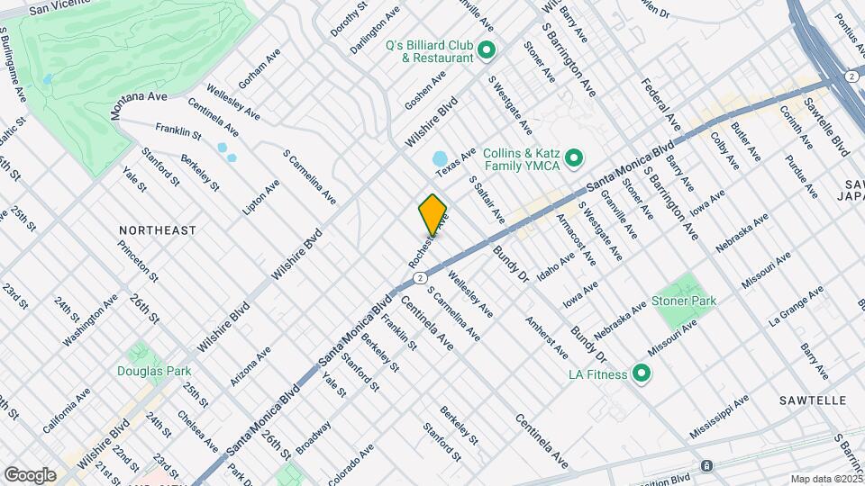 1402 Wellesley Ave Map and Location Details