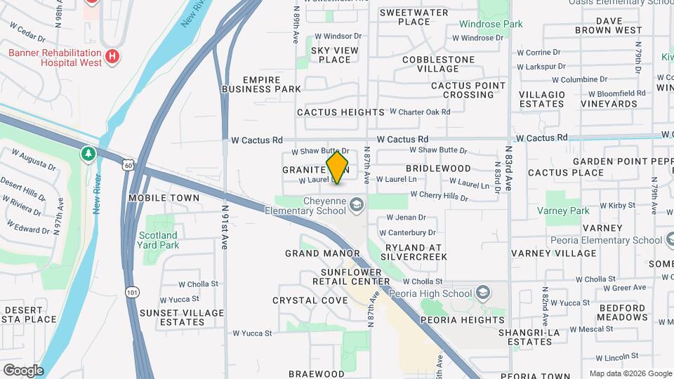 8776 W Cherry Hills Dr Map and Location Details