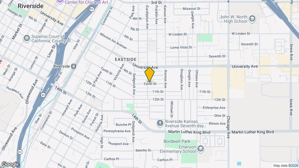 2292 Tenth St Map and Location Details