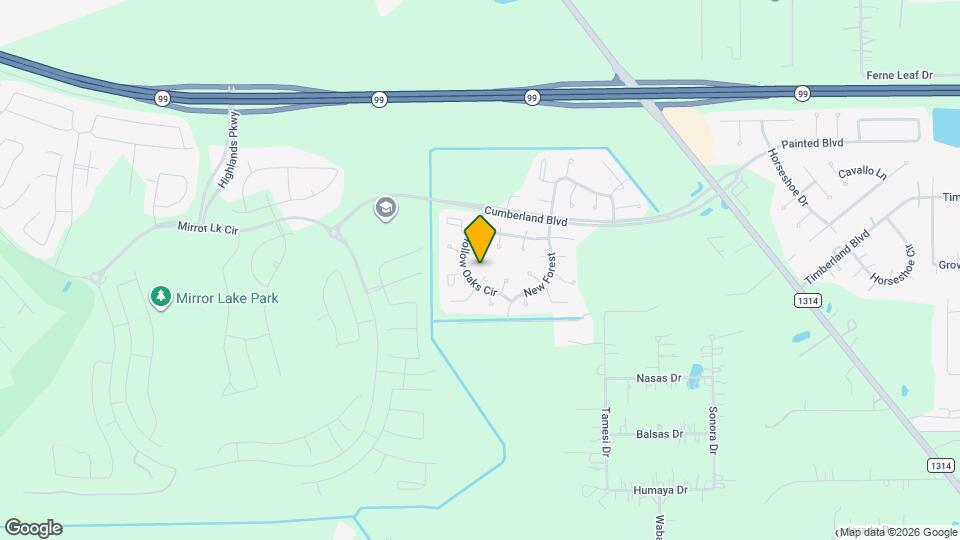 22023 Soft Pines Ct Mapa y Detalles de la Ubicación