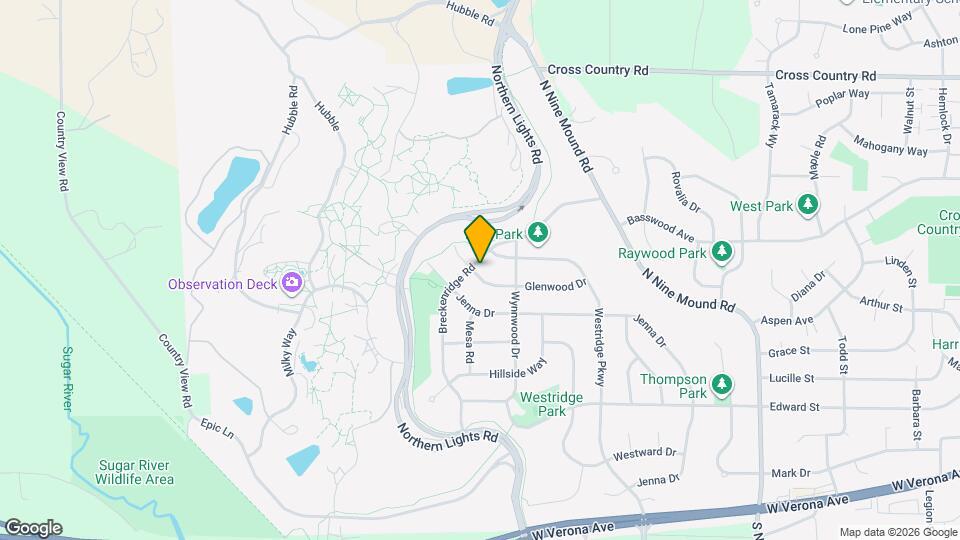 441 Breckenridge Rd Map and Location Details