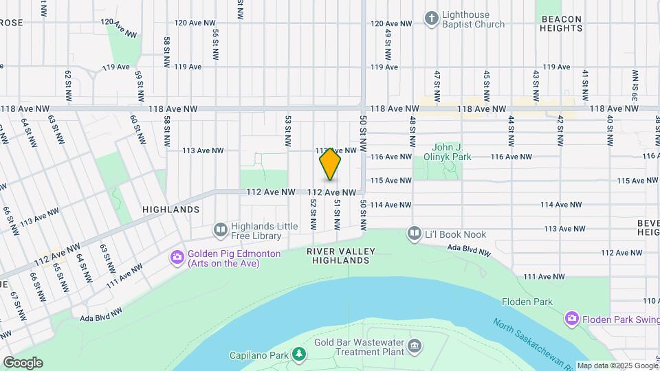 11208-11251 51 St NW Map and Location Details