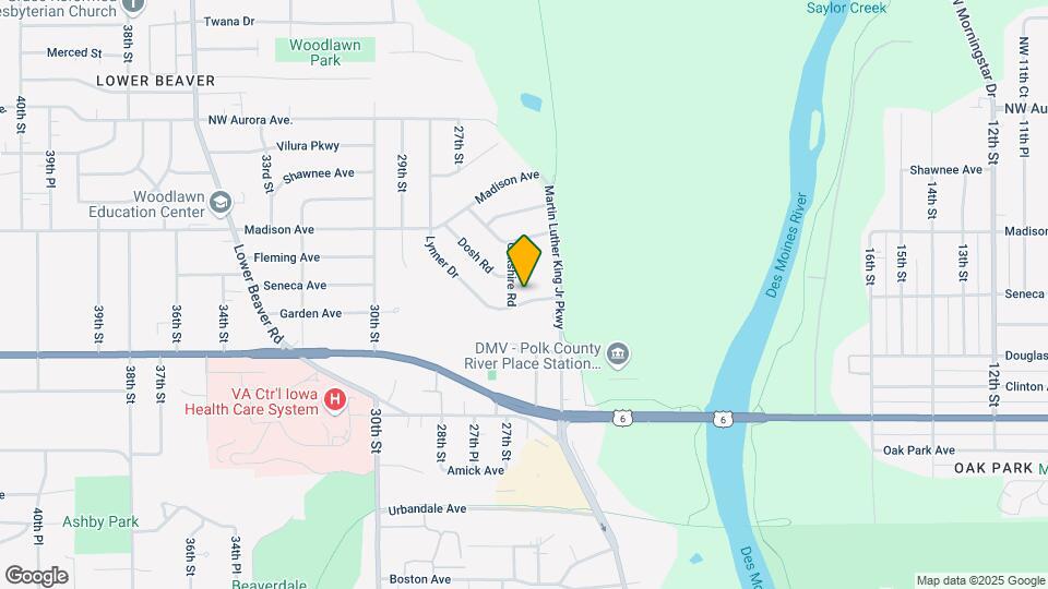 2533 Lynner Dr Map and Location Details
