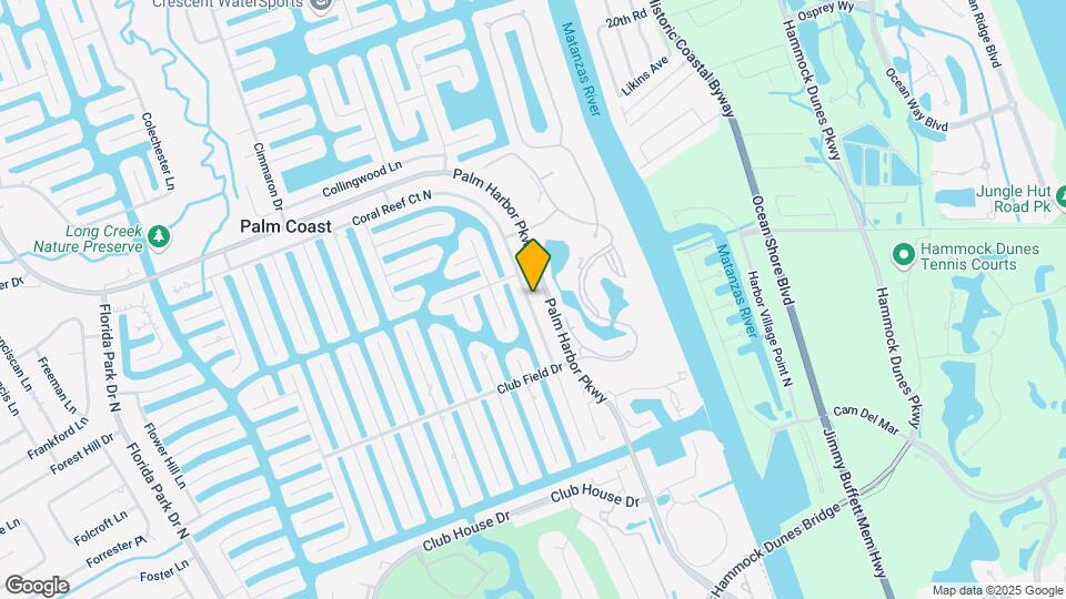 34 Coral Reef Ct N Map and Location Details