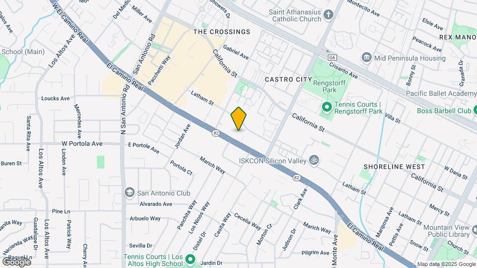2260 W El Camino Real, Unit FL0-ID745 Map and Location Details