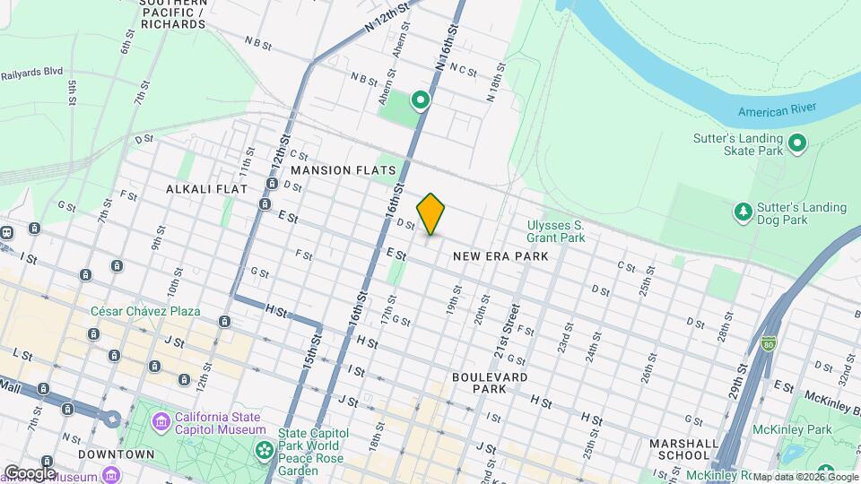 405 Washington Square Map and Location Details