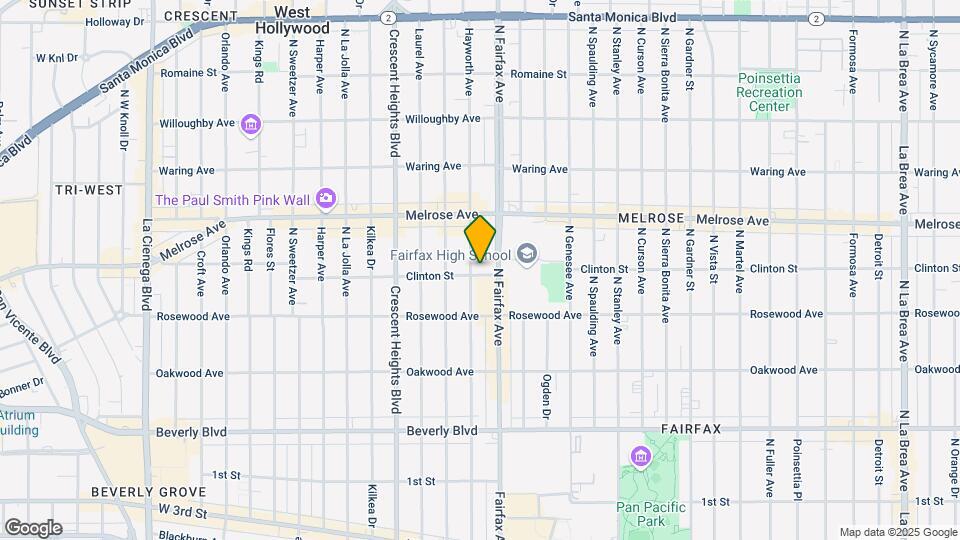 7921 Clinton St Map and Location Details